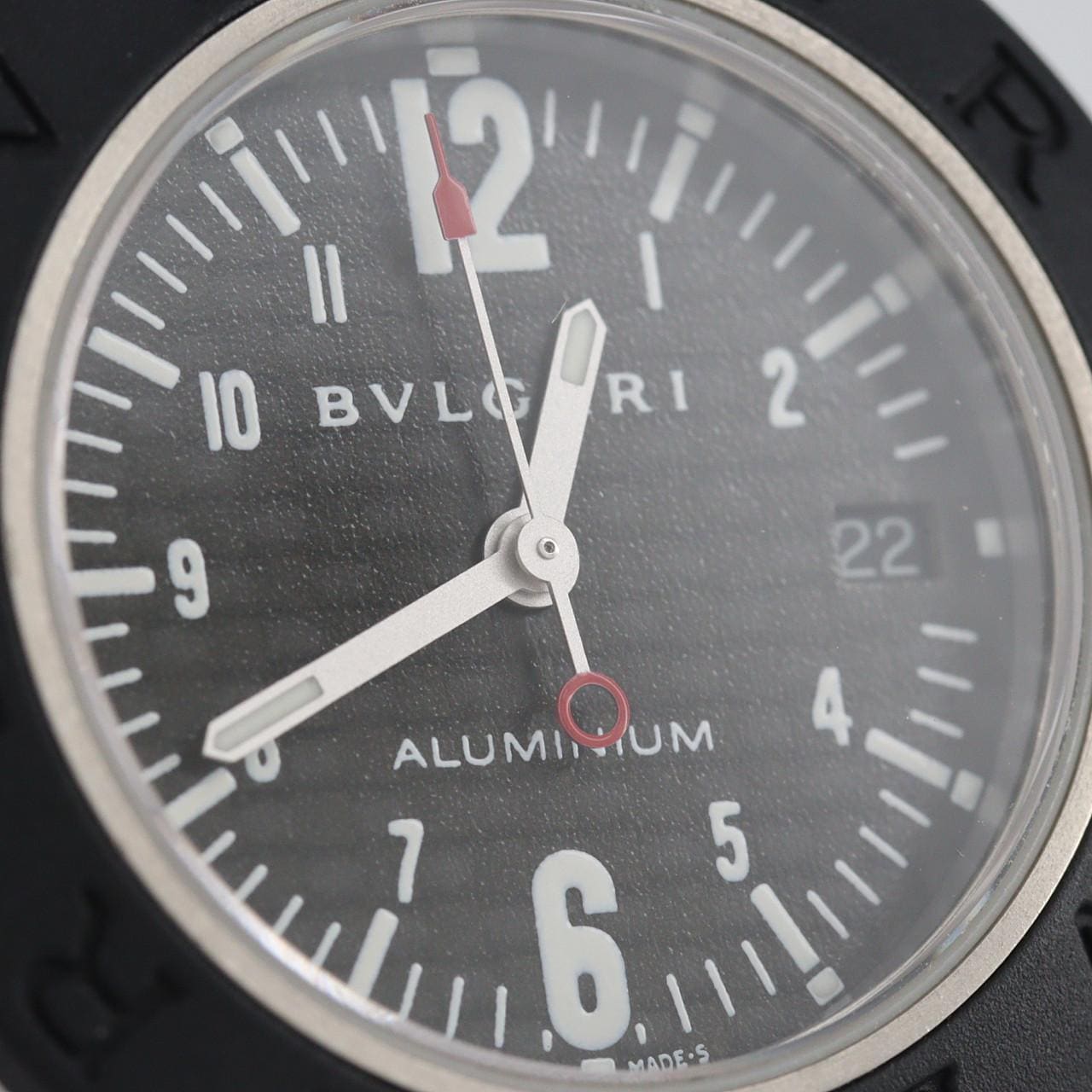 【ノーメンテナンス還元価格】ブルガリ アルミニウム AL29TA/AL29BTAVD アルミニウム クォーツ