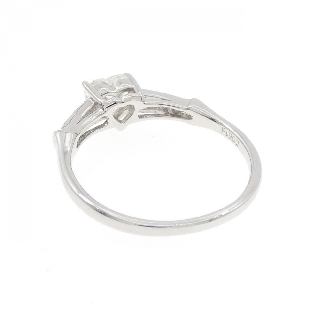 PT900 ハート ダイヤモンド リング 0.40CT