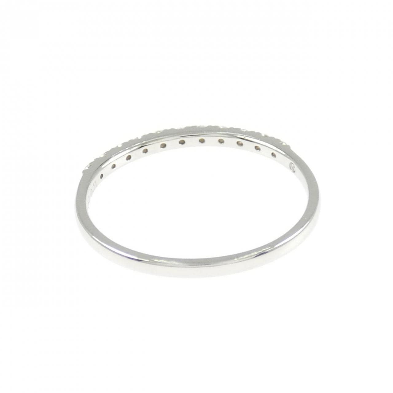 PT950 ハーフエタニティ ダイヤモンド リング 0.11CT