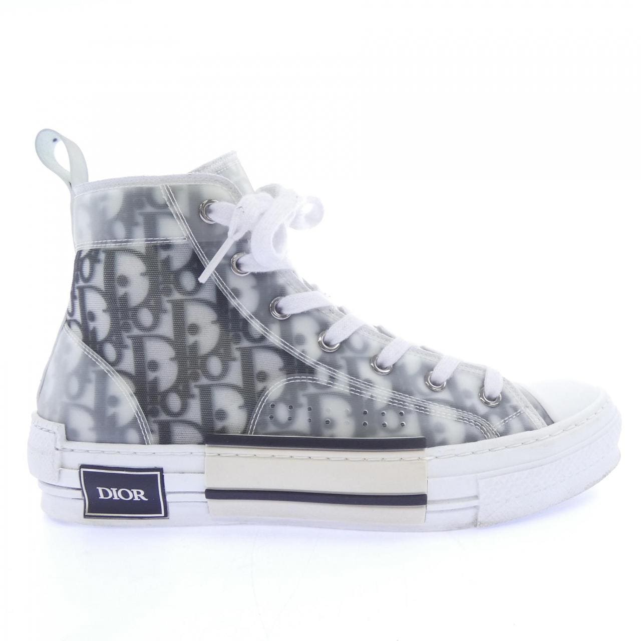 ディオール DIOR B23 ハイトップ ディオール オブリーク キャンバス 3SH118YJP スニーカー