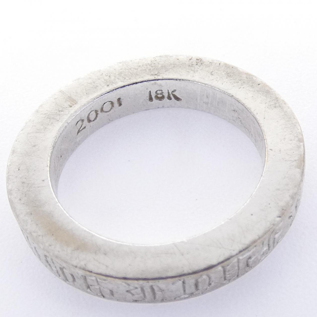 クロムハーツ CHROME HEARTS WG SPCR 3MM F**K 2373 304 9501 RING