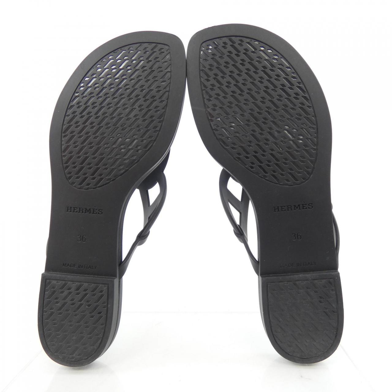 エルメス HERMES エジェリ EGERIE シェーヌダンクル 221001Z サンダル