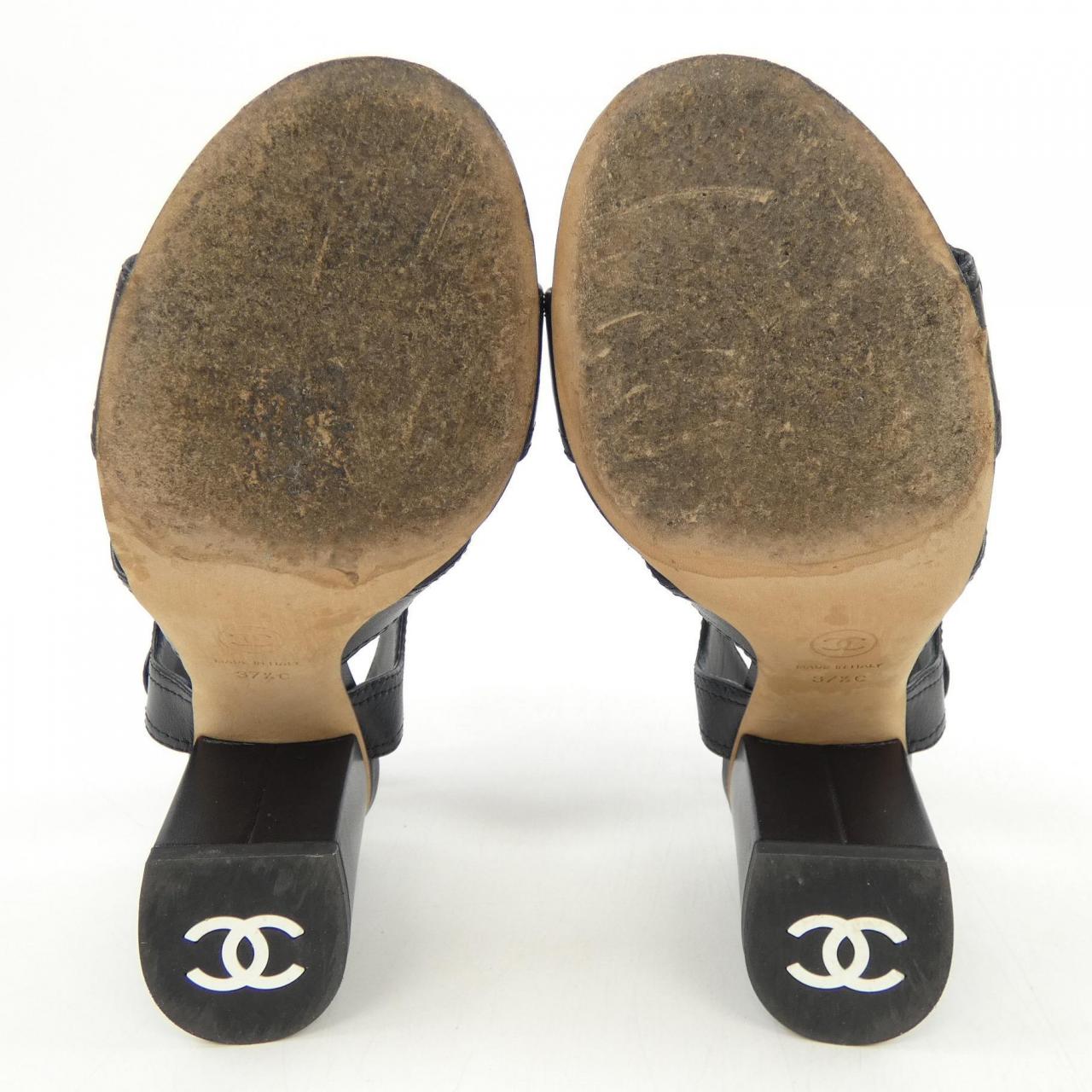 シャネル CHANEL ターンロック G37387X01000 サンダル