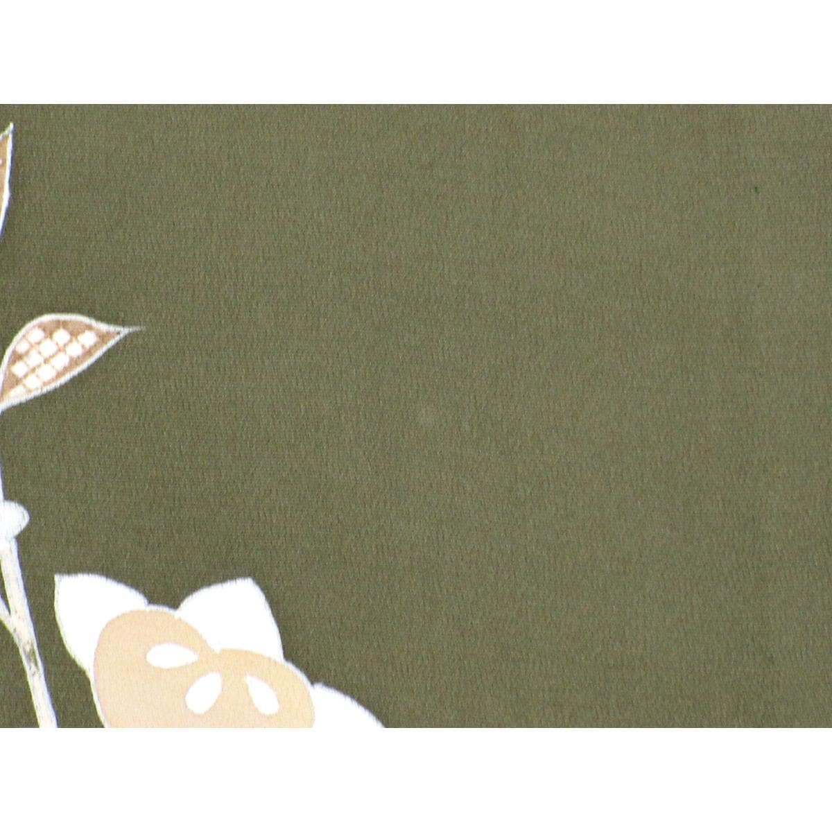 単衣　【千總】訪問着　木瓜