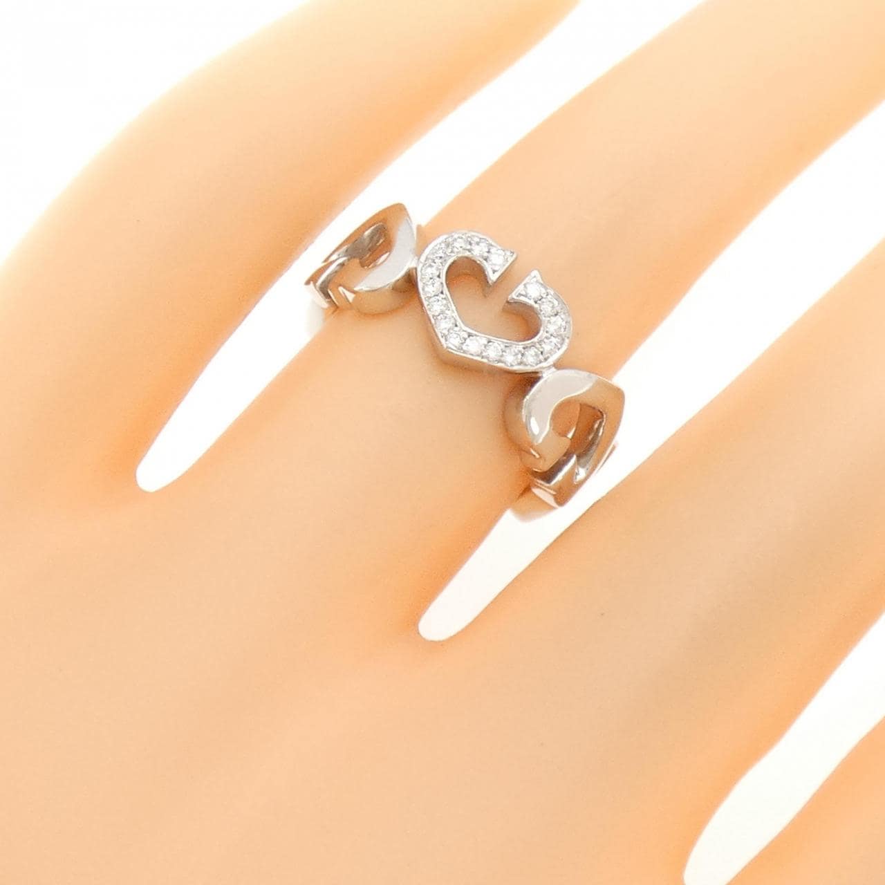 Cartier C heart 1P Ring