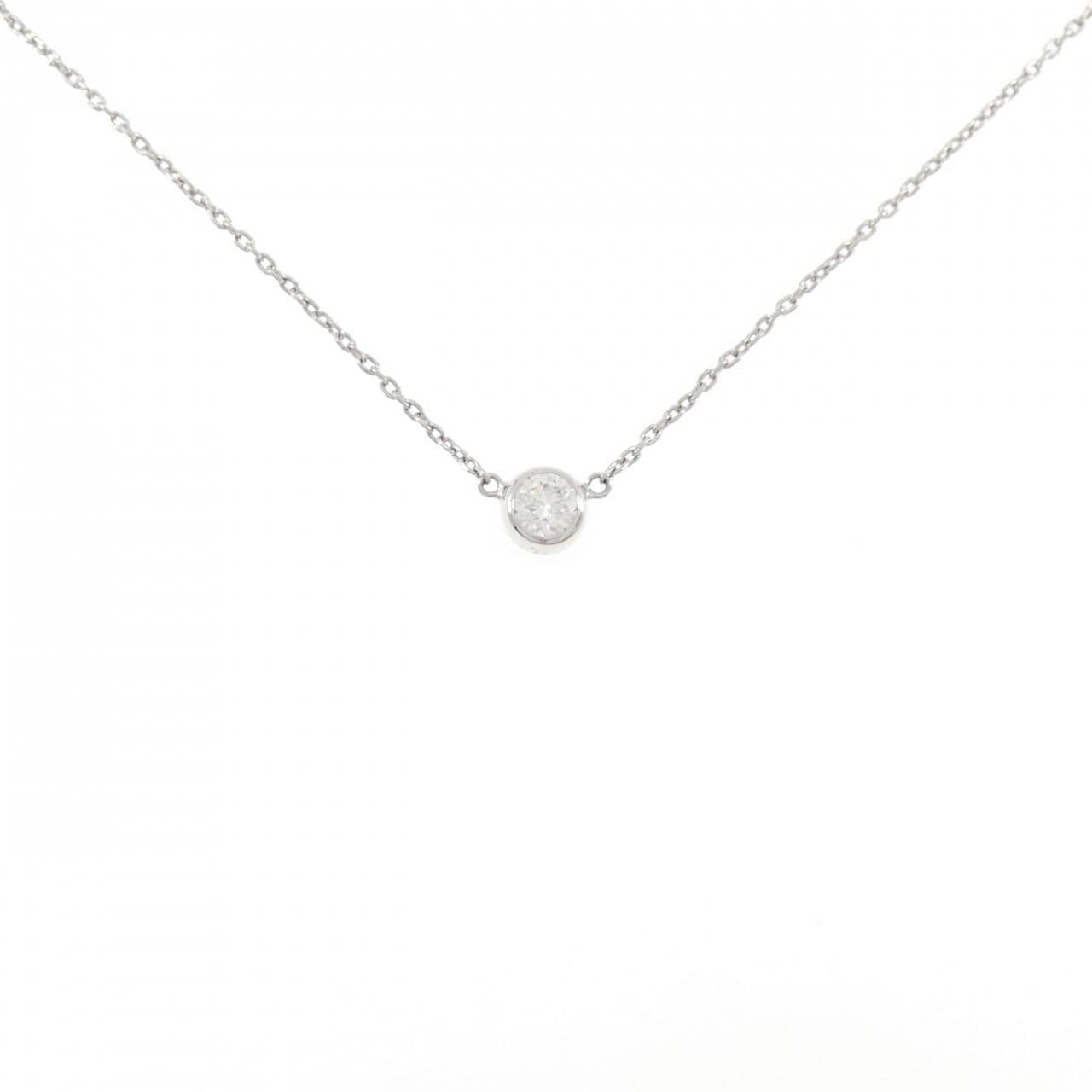PT900/PT850 ダイヤモンド ネックレス 0.273CT G SI1 3EXT