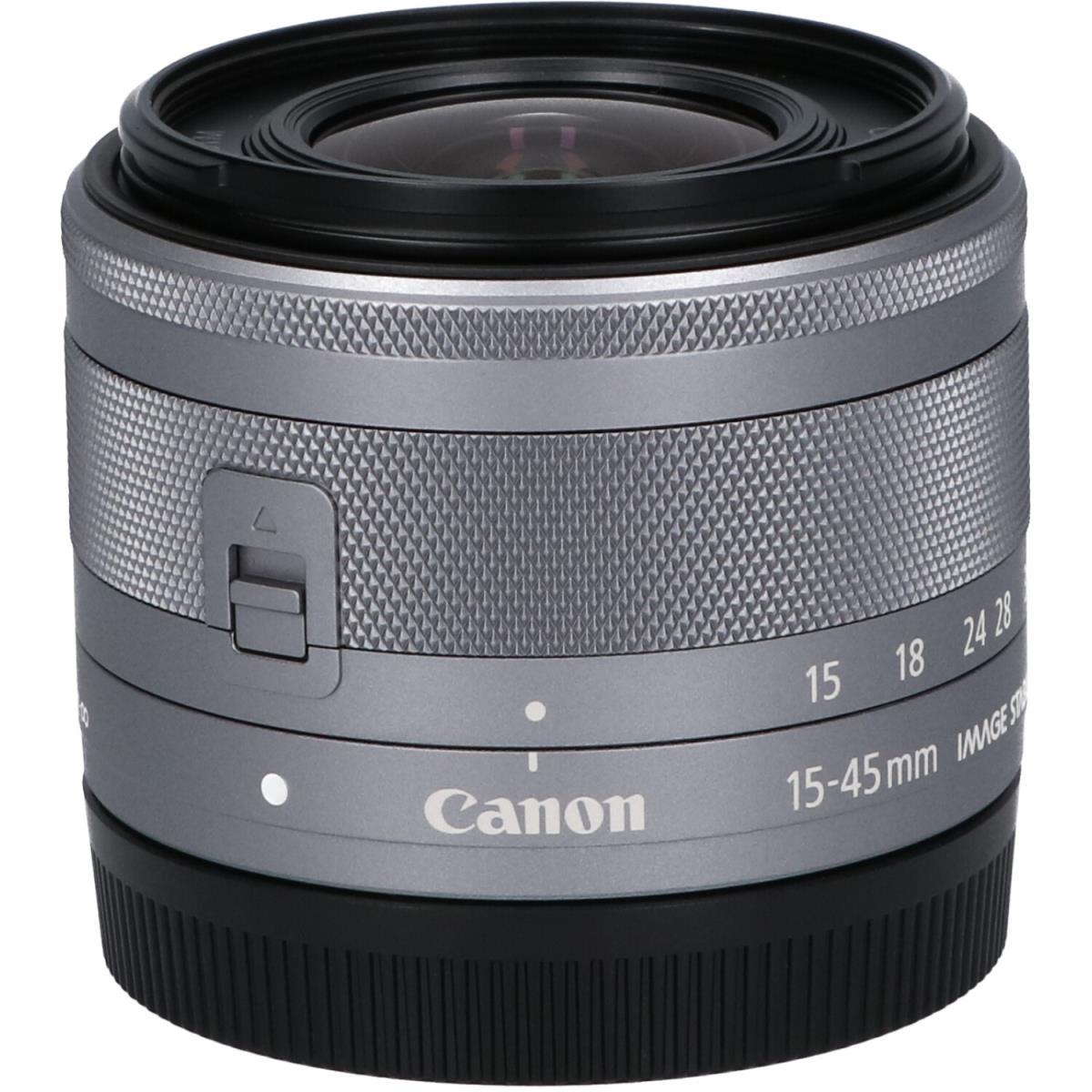 ＣＡＮＯＮ ＥＦ－Ｍ１５－４５ｍｍ Ｆ３．５－６．３ＩＳ ＳＴＭ銀-