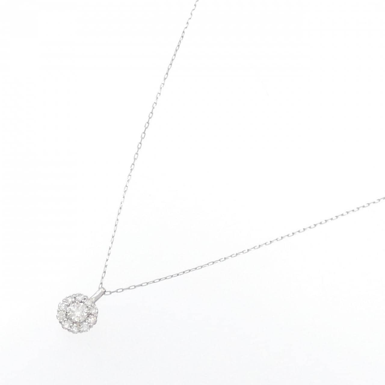 [BRAND NEW] PT Diamond Necklace 0.20CT