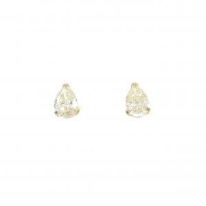 【新品】K18YG ダイヤモンド ピアス 0.32CT