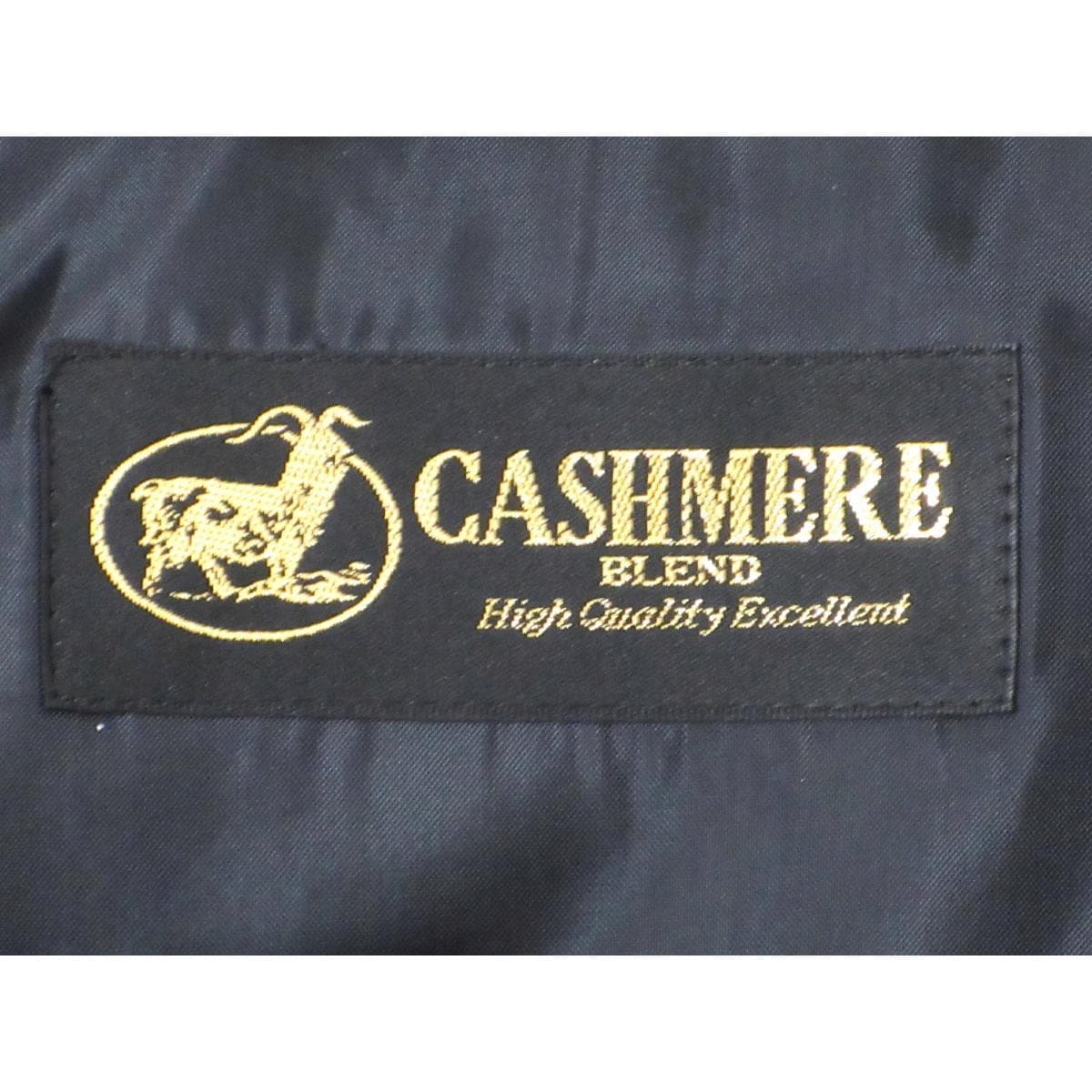 【新品】お洒落コート カシミヤ混 ロール衿