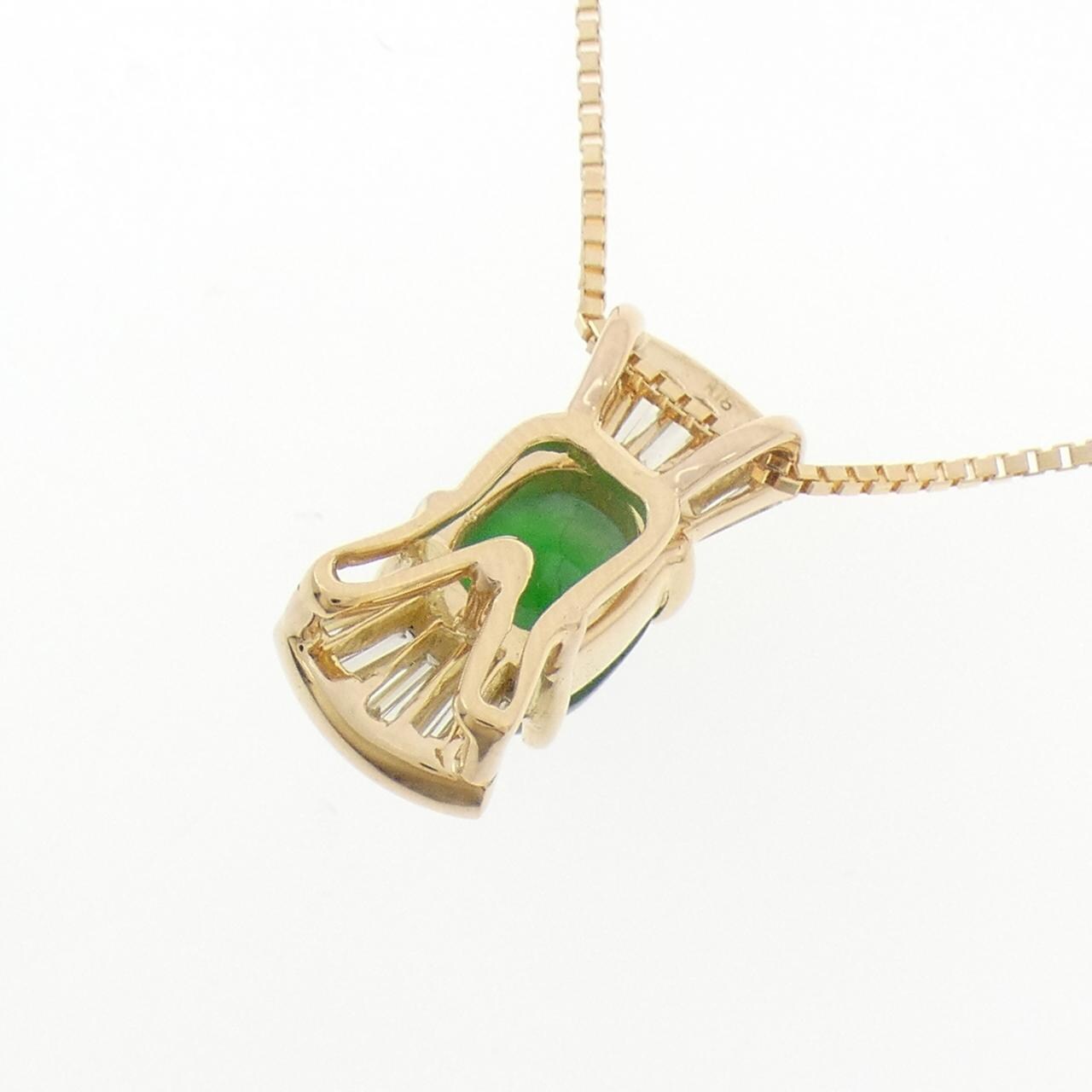 K18YG ヒスイ ネックレス