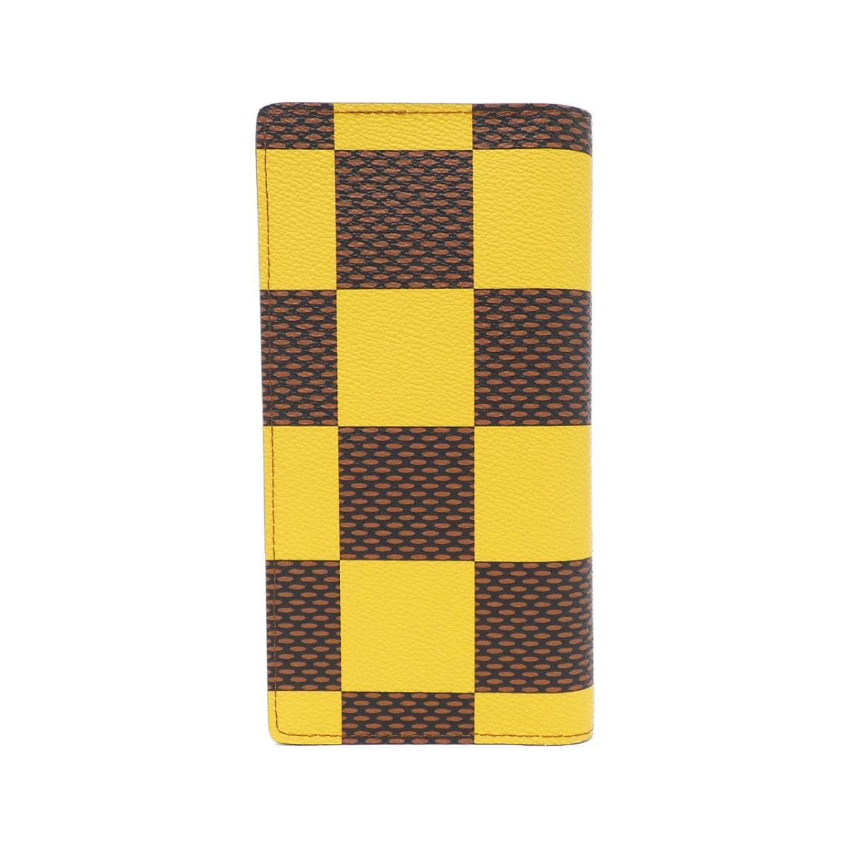 [未使用品] LOUIS VUITTON Damier Pop Portefeuille Brother N40541 钱包