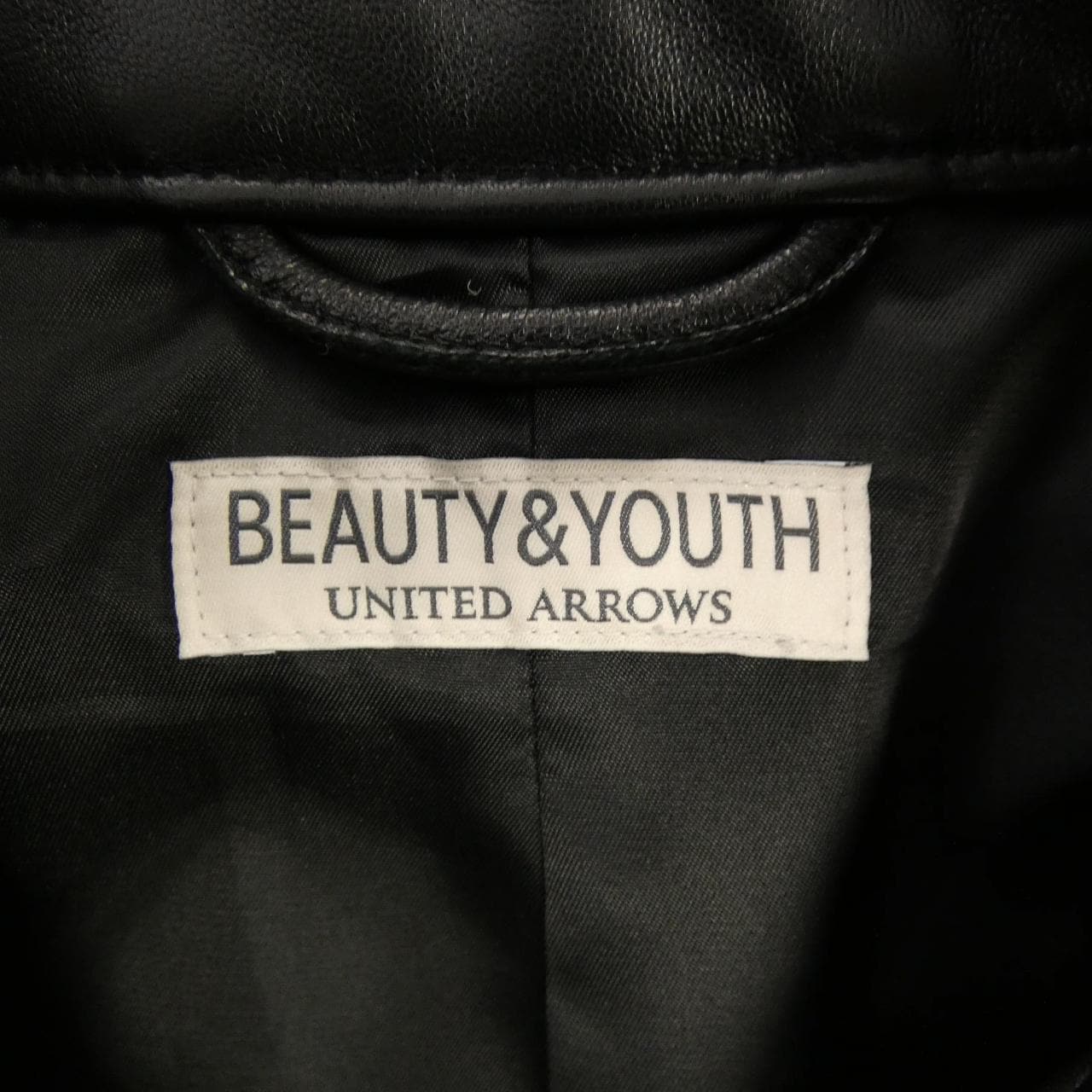 ビューティーアンドユース BEAUTY&YOUTH(U.A) 1225-199-0162 レザージャケット