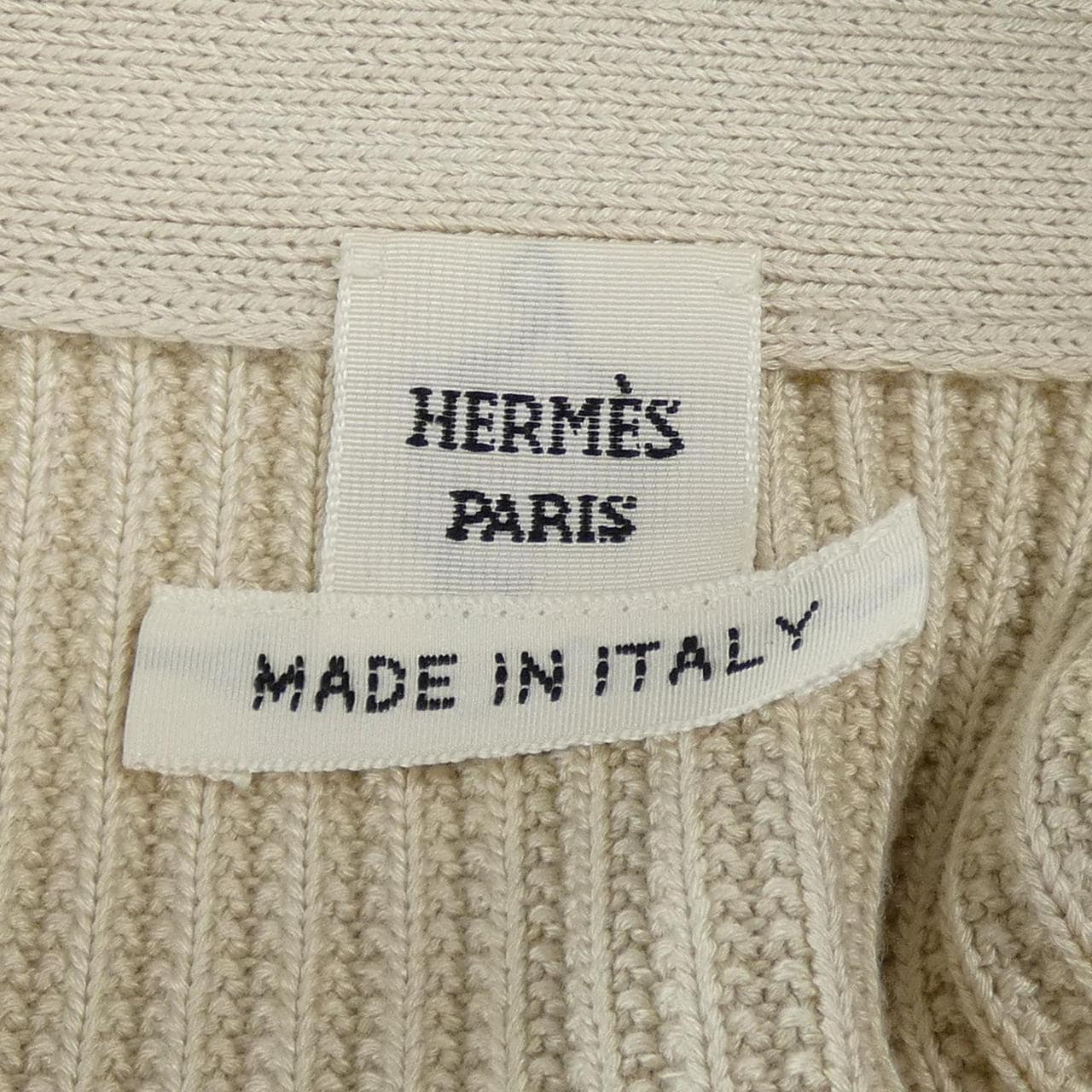 エルメス HERMES ZIPPE AVEC MORS A JOUET 3E2703D6 カーディガン