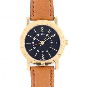 【ノーメンテナンス還元価格】ブルガリ ブルガリブルガリGMT YG BB33GLGMT YG 自動巻