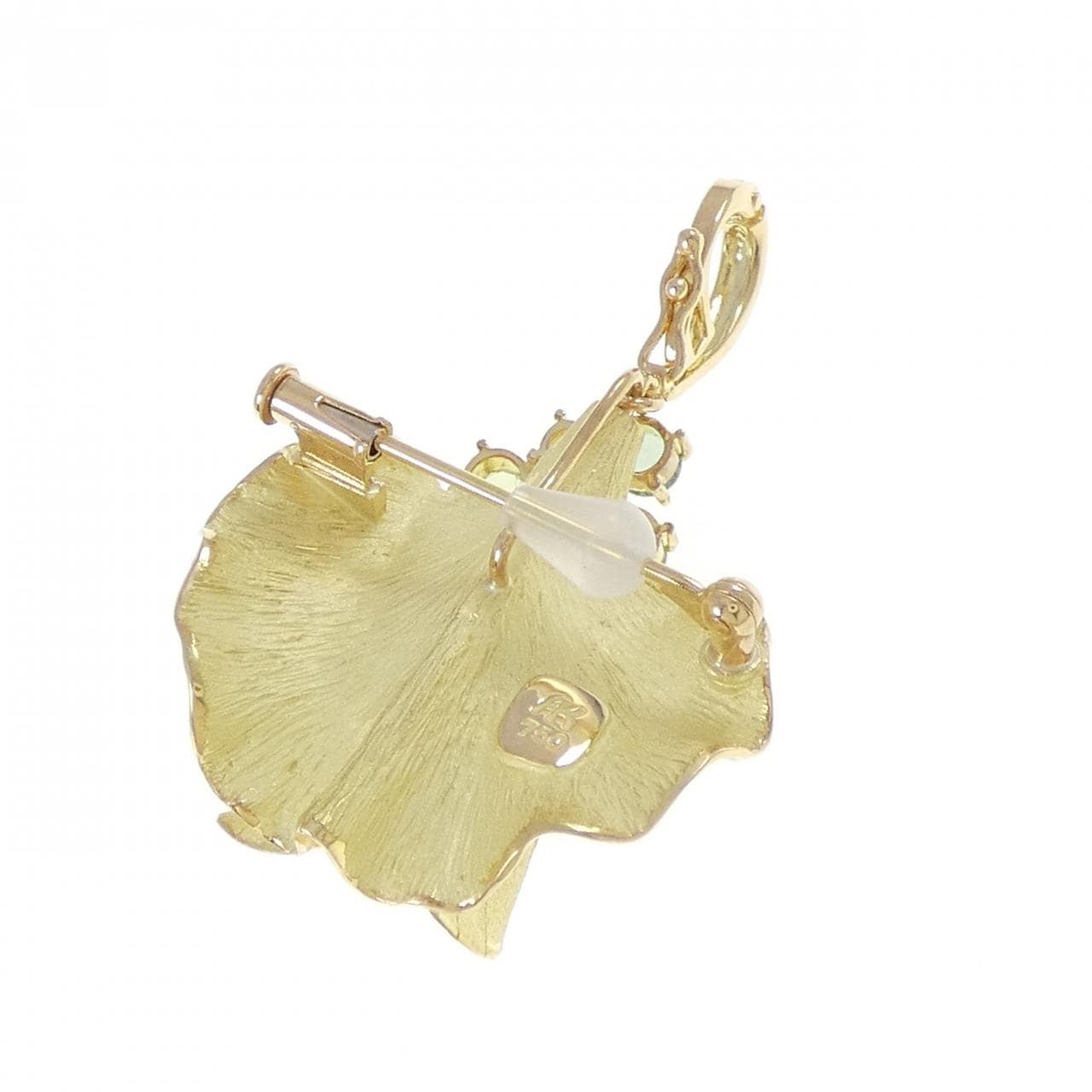 イケダケイコ カラーストーン ブローチ