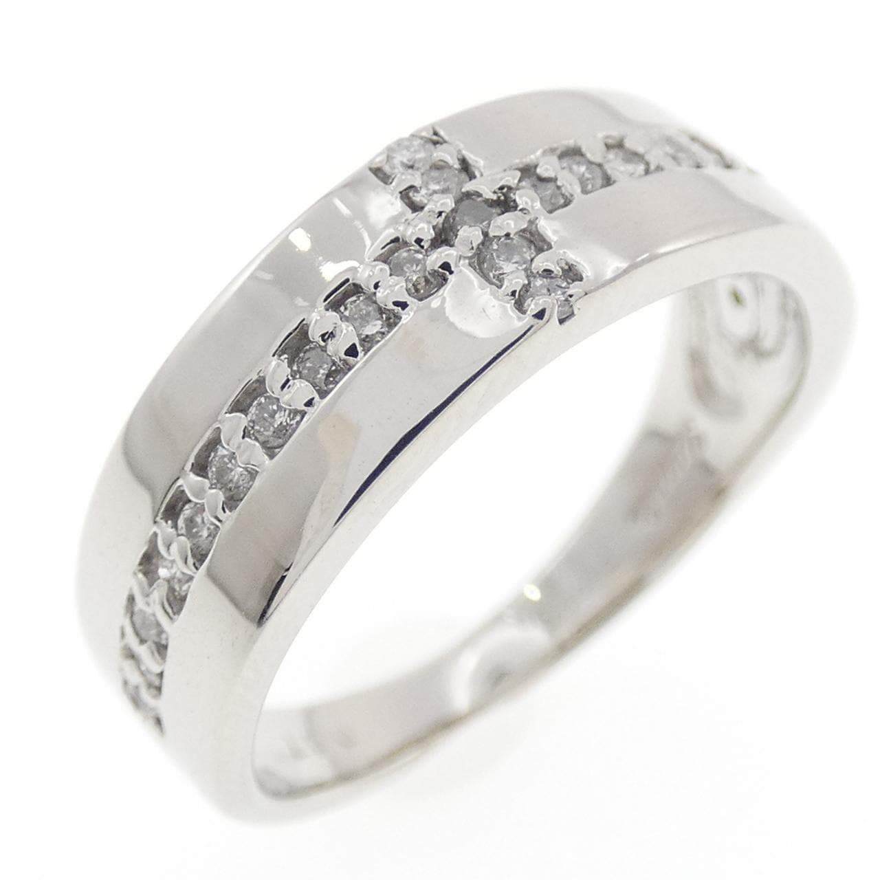 PT950 ダイヤモンド リング 0.17CT