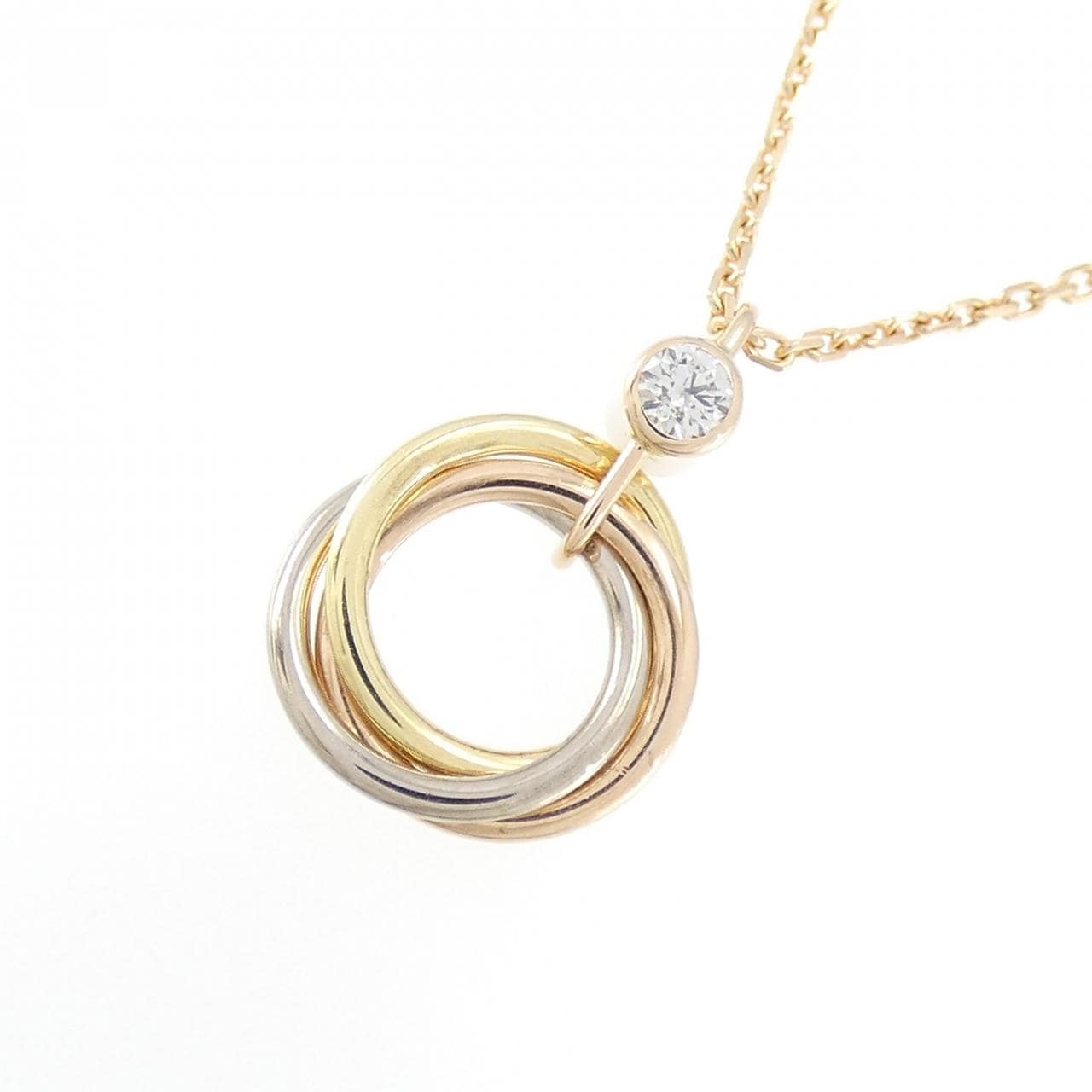 Cartier Trinity项链
