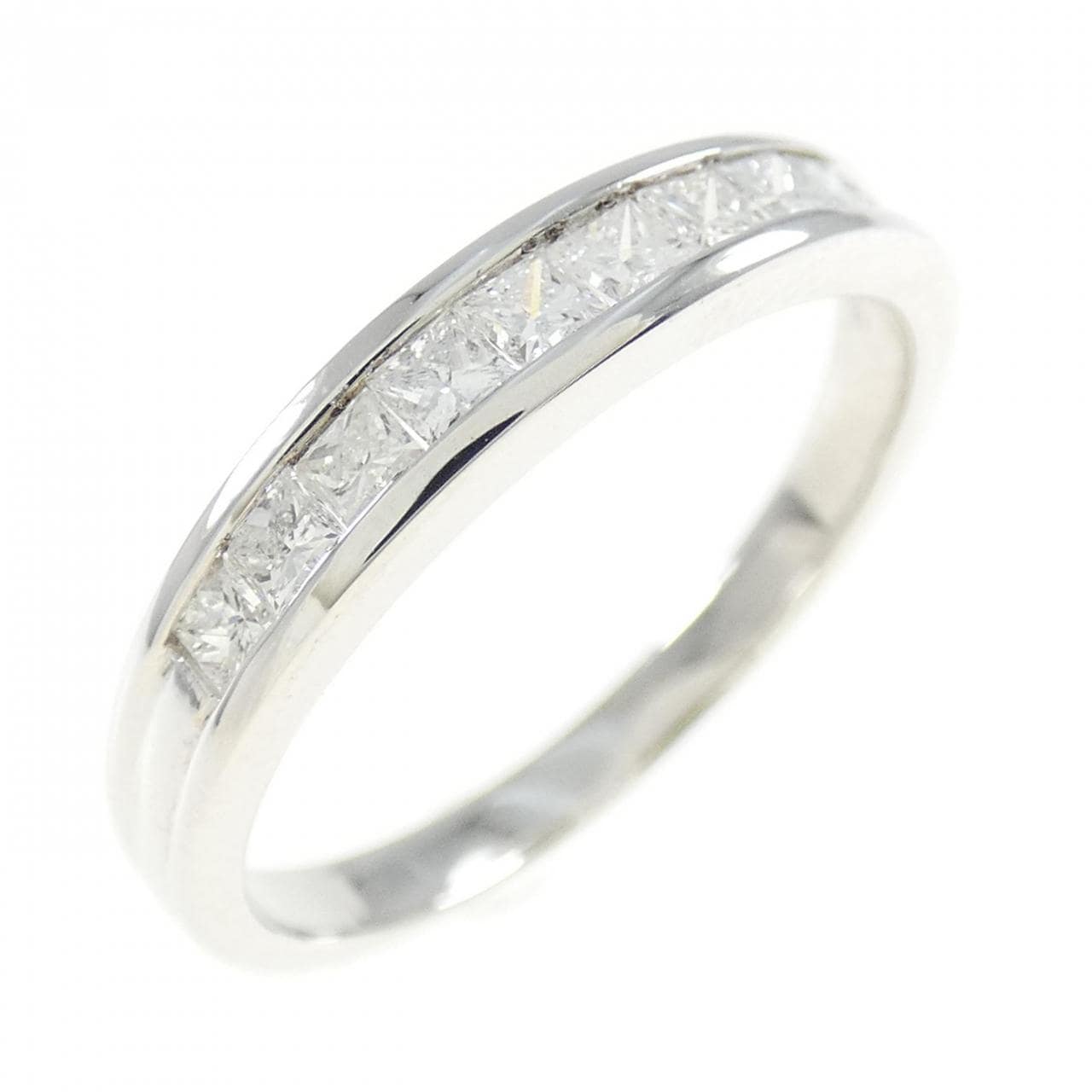 K18WG ダイヤモンド リング 0.35CT