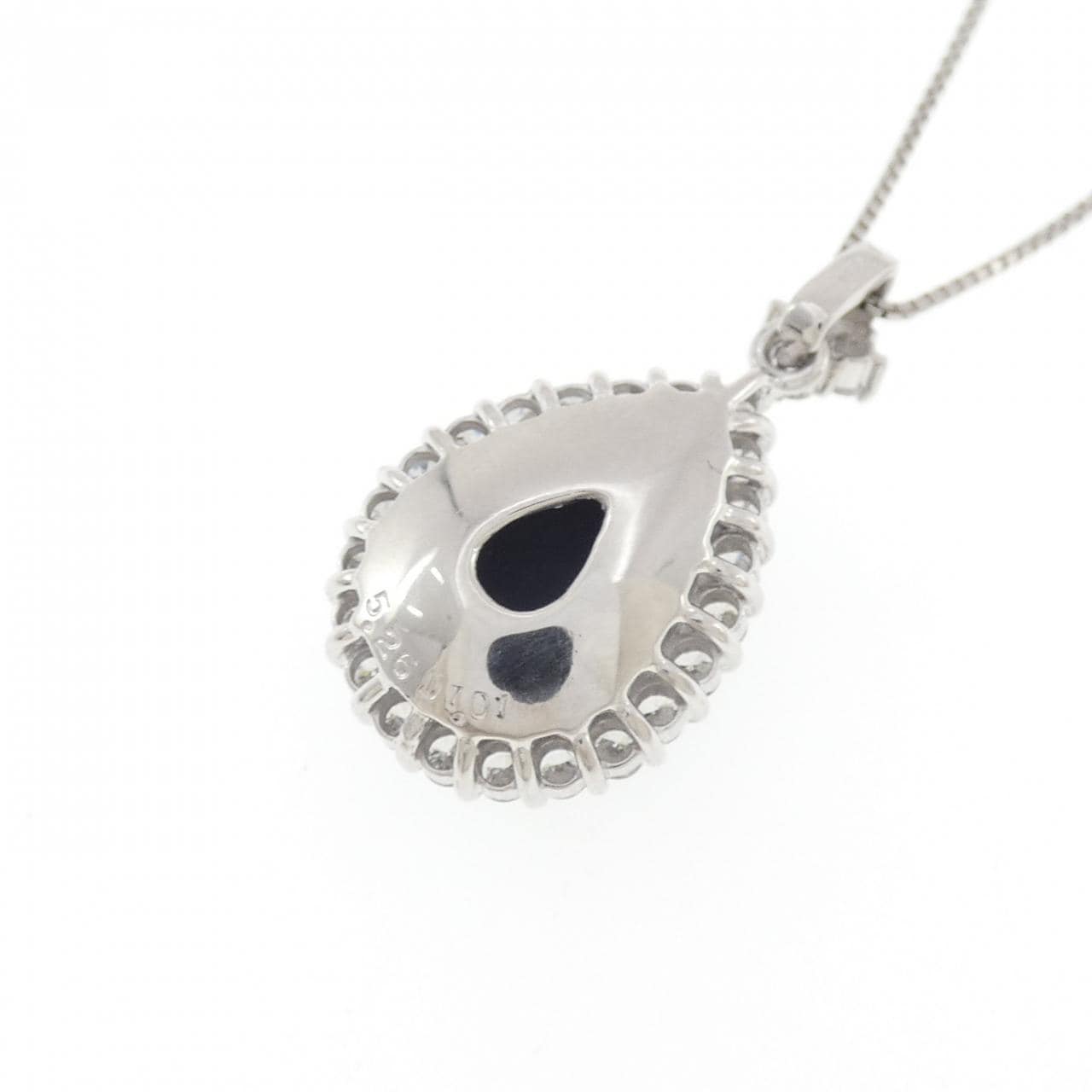 PT900/PT850 ブラックオパール ネックレス 5.26CT