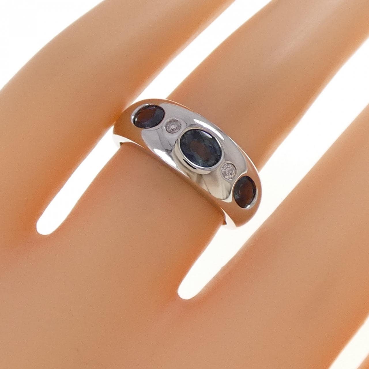 PT900 サファイヤ リング 1.01CT