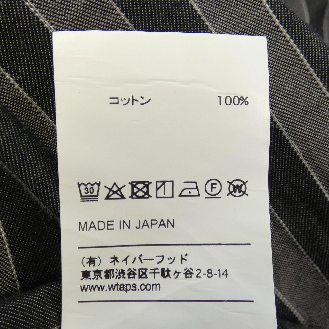 ダブルタップス WTAPS 181GWDT-SHM03 シャツ