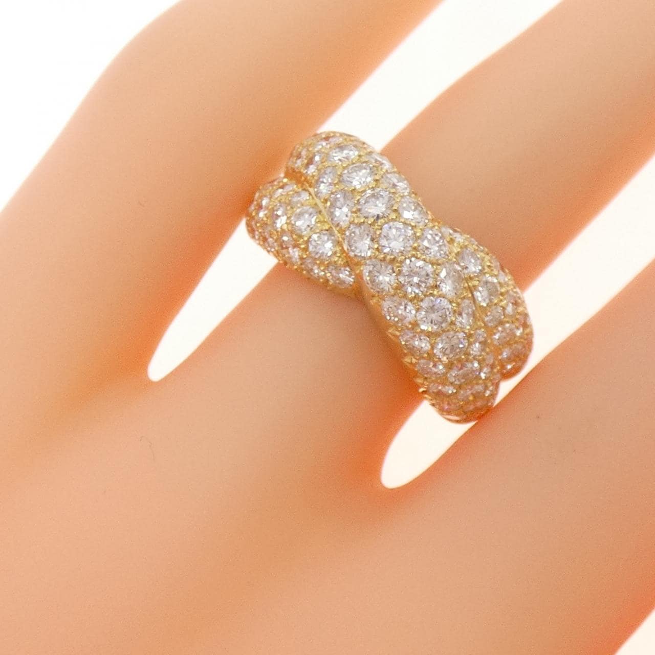 【ヴィンテージ】ヴァンクリーフ&アーペル ダイヤモンド リング 2.09CT