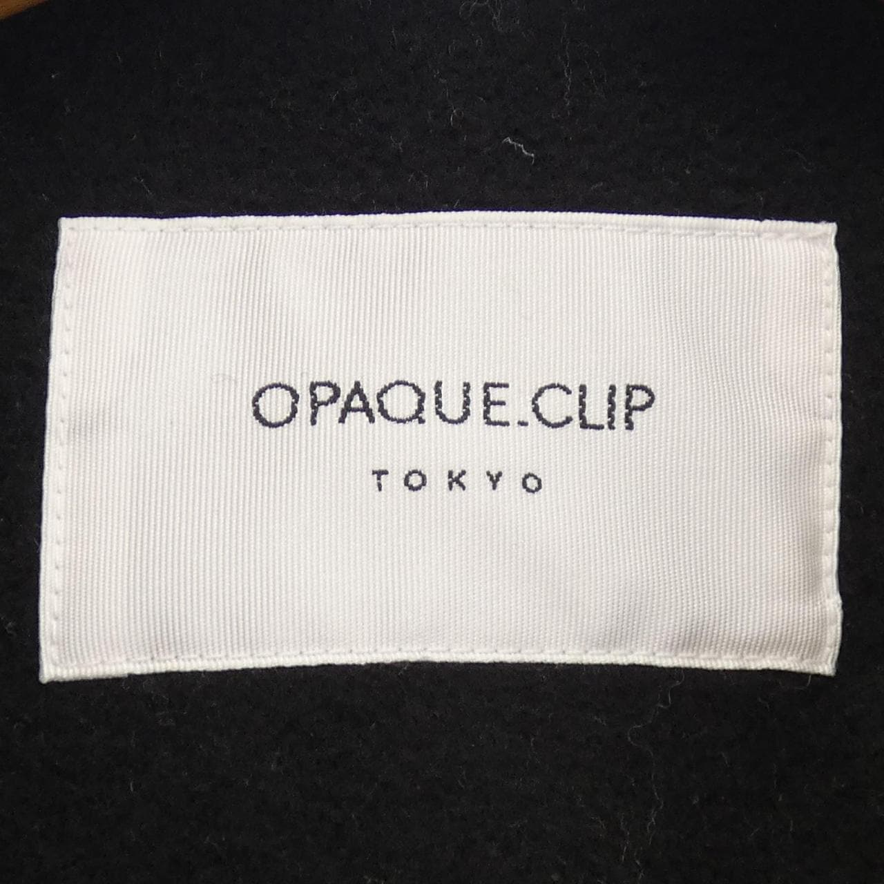 OPAQUE CLIP コート