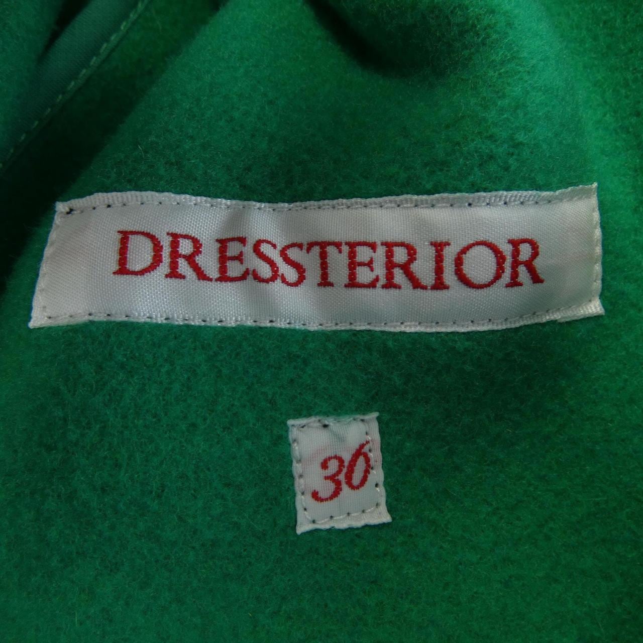 DRESSTERIOR 085-93074粗呢大衣