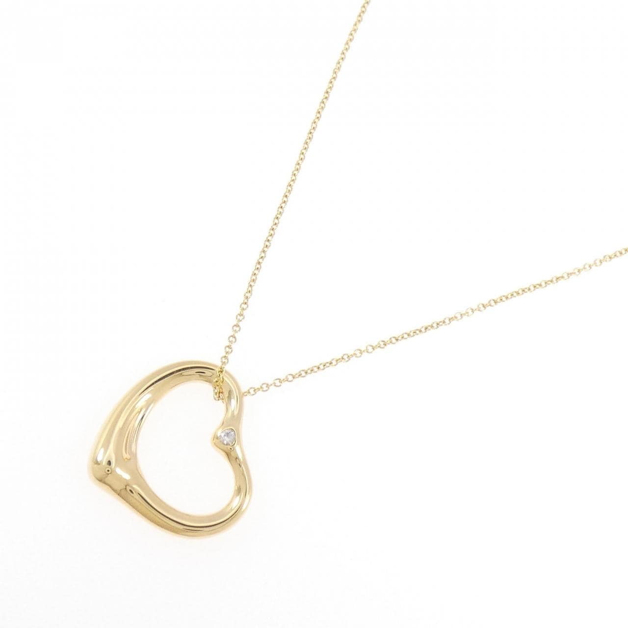 ティファニー オープンハート ネックレス