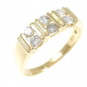 K18YG ダイヤモンド リング 0.30CT