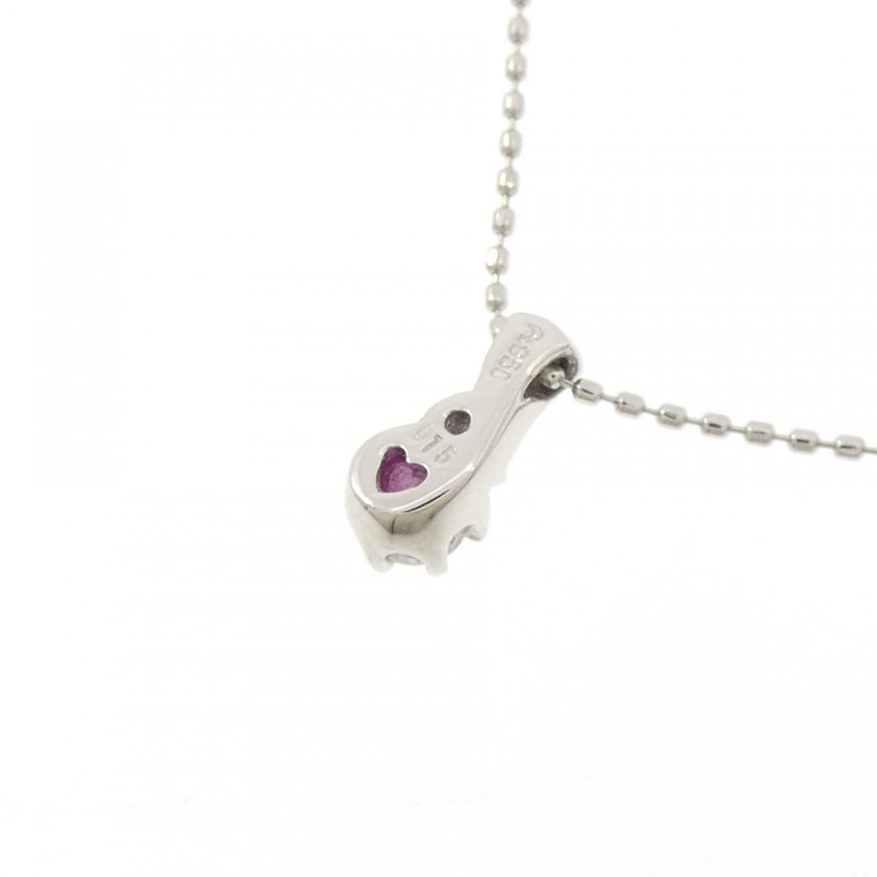 PT950/PT850 ダイヤモンド ネックレス 0.15CT