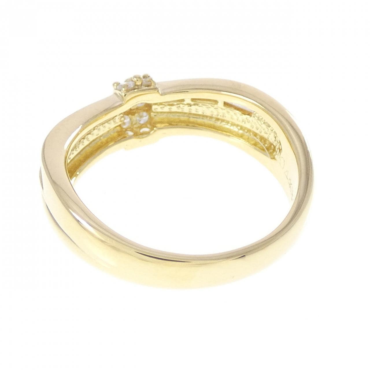 K18YG ダイヤモンド リング 0.44CT