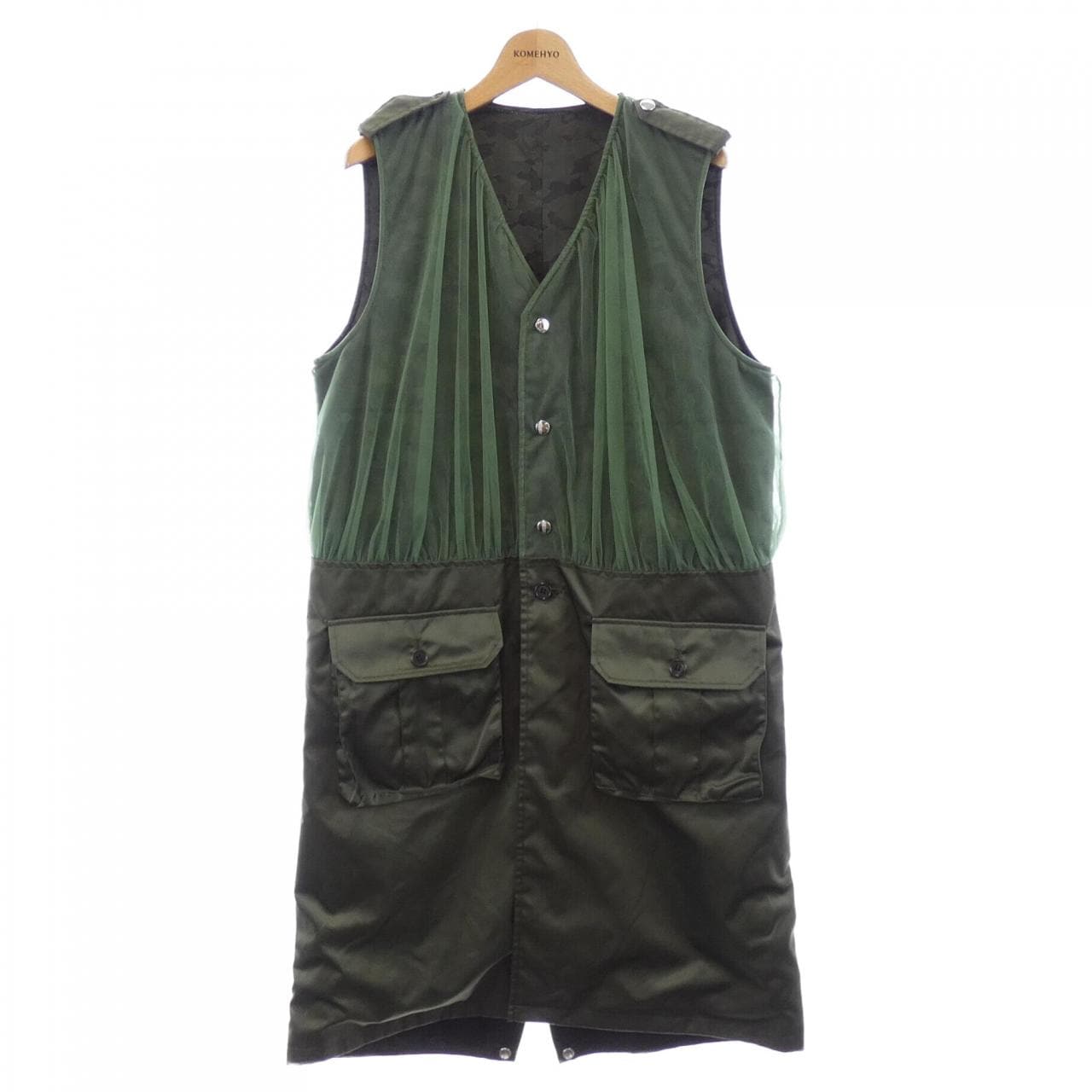 ノワールケイニノミヤ noir kei ninomiya 3N-V003 ロングベスト