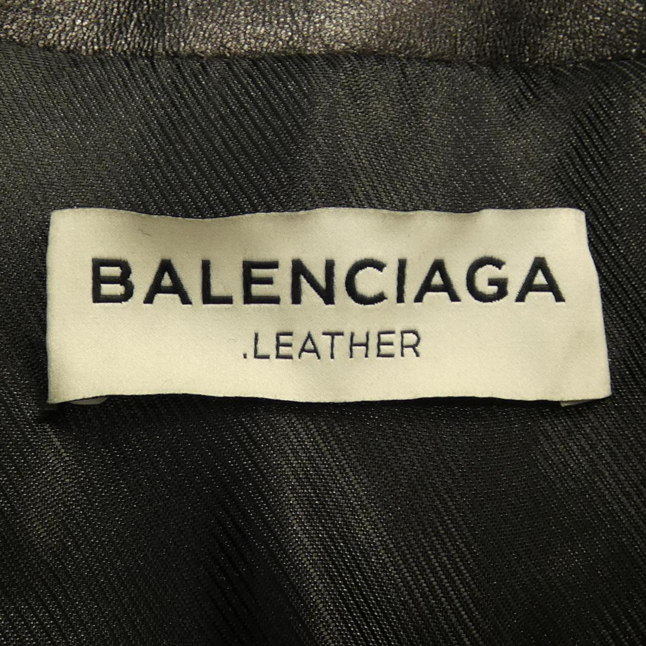 BALENCIAGA羊毛皮夹克