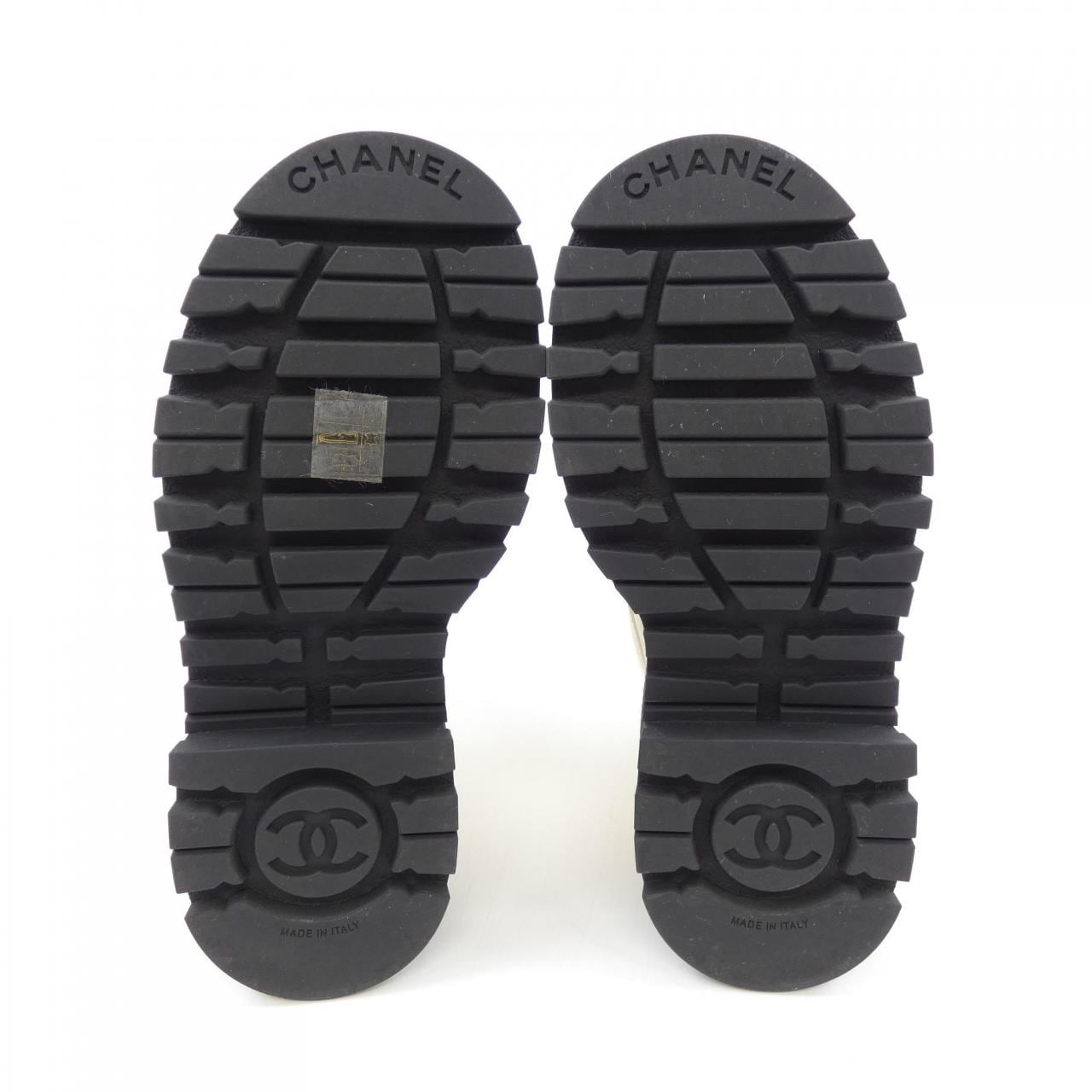 シャネル CHANEL レースアップ G45124B14018 ブーツ