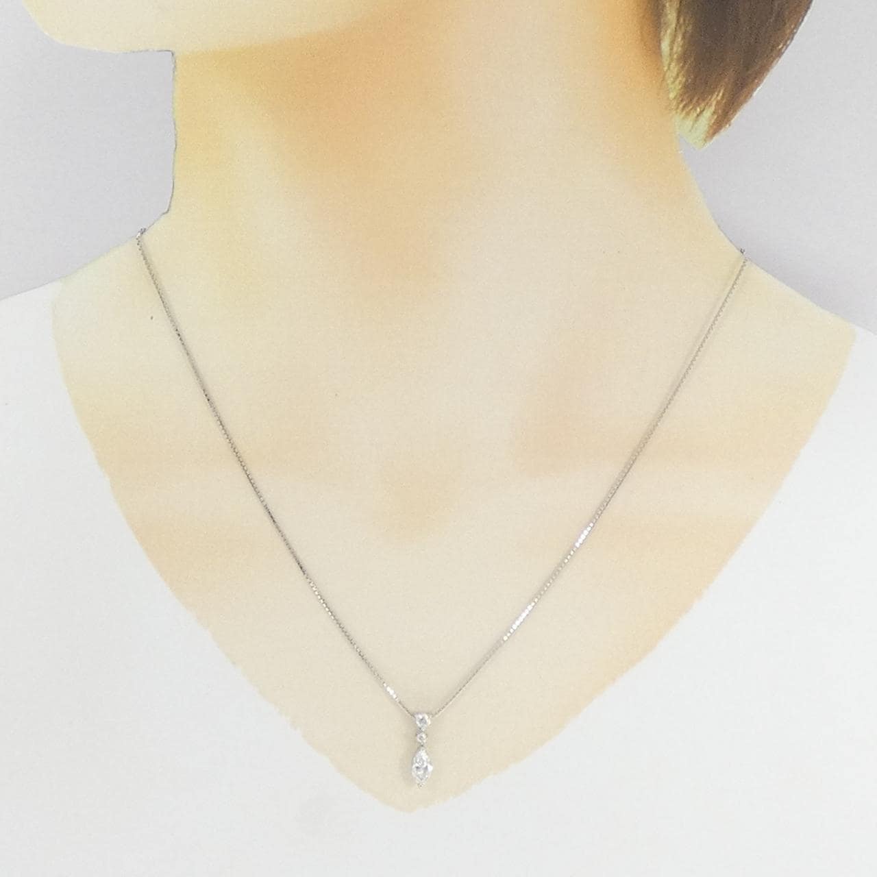 PT ダイヤモンド ネックレス 0.572CT