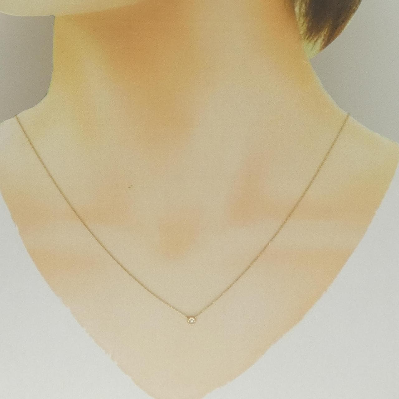 スタージュエリー ダイヤモンド ネックレス 0.02CT