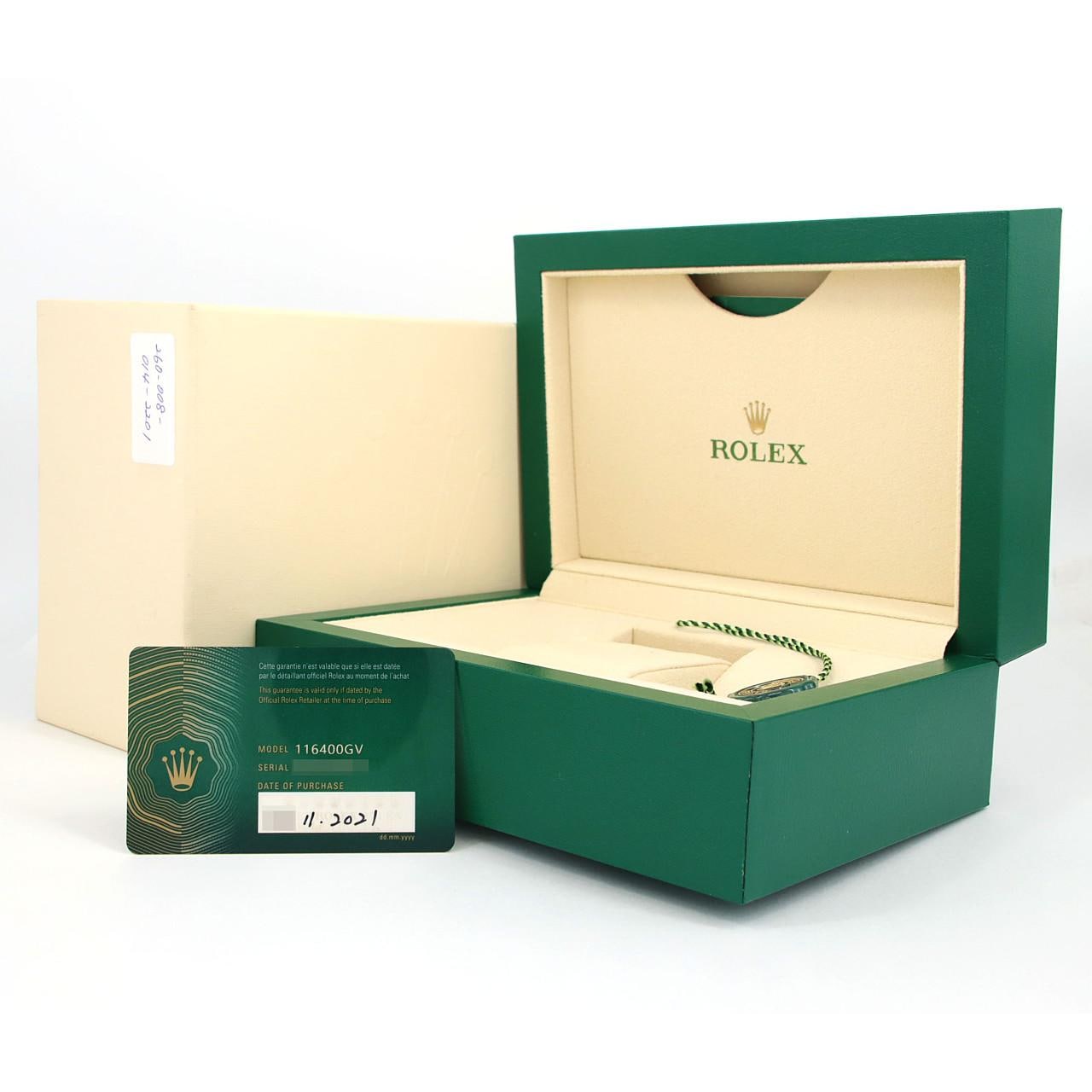 ロレックス ミルガウス 116400GV SS 自動巻 ランダム番