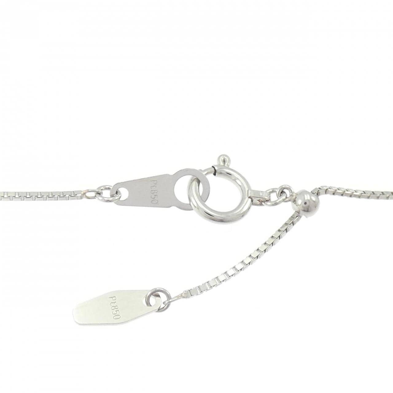【新品】PT900/PT850 ダイヤモンド ネックレス 1.003CT E VS1-SI1 VG
