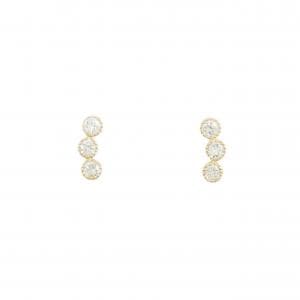 【リメイク】K18YG ダイヤモンド ピアス 0.20CT