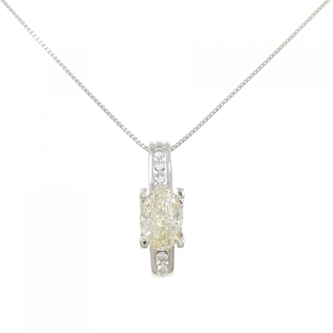 PT900/PT850 ダイヤモンド ネックレス 1.502CT