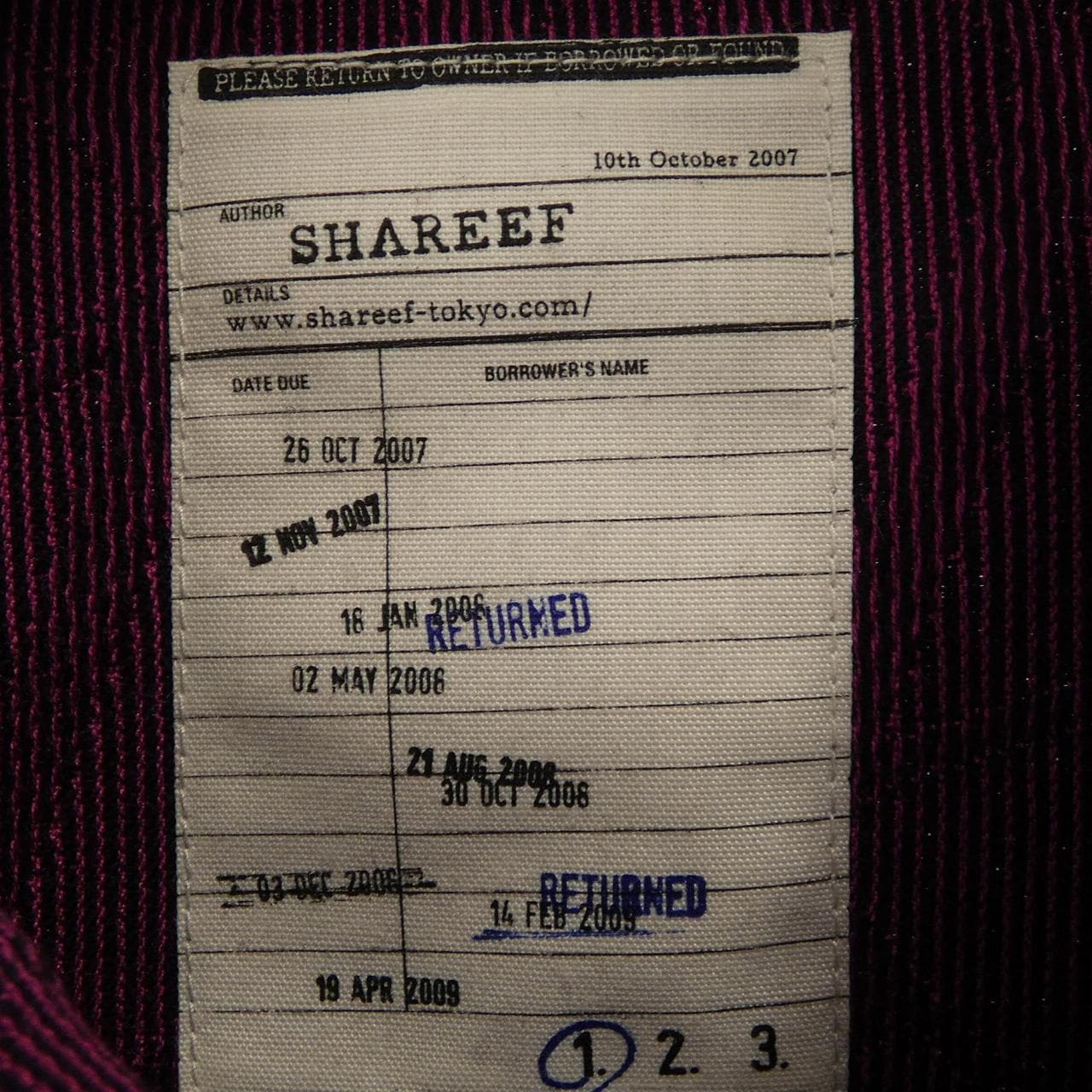 SHAREEF shirt