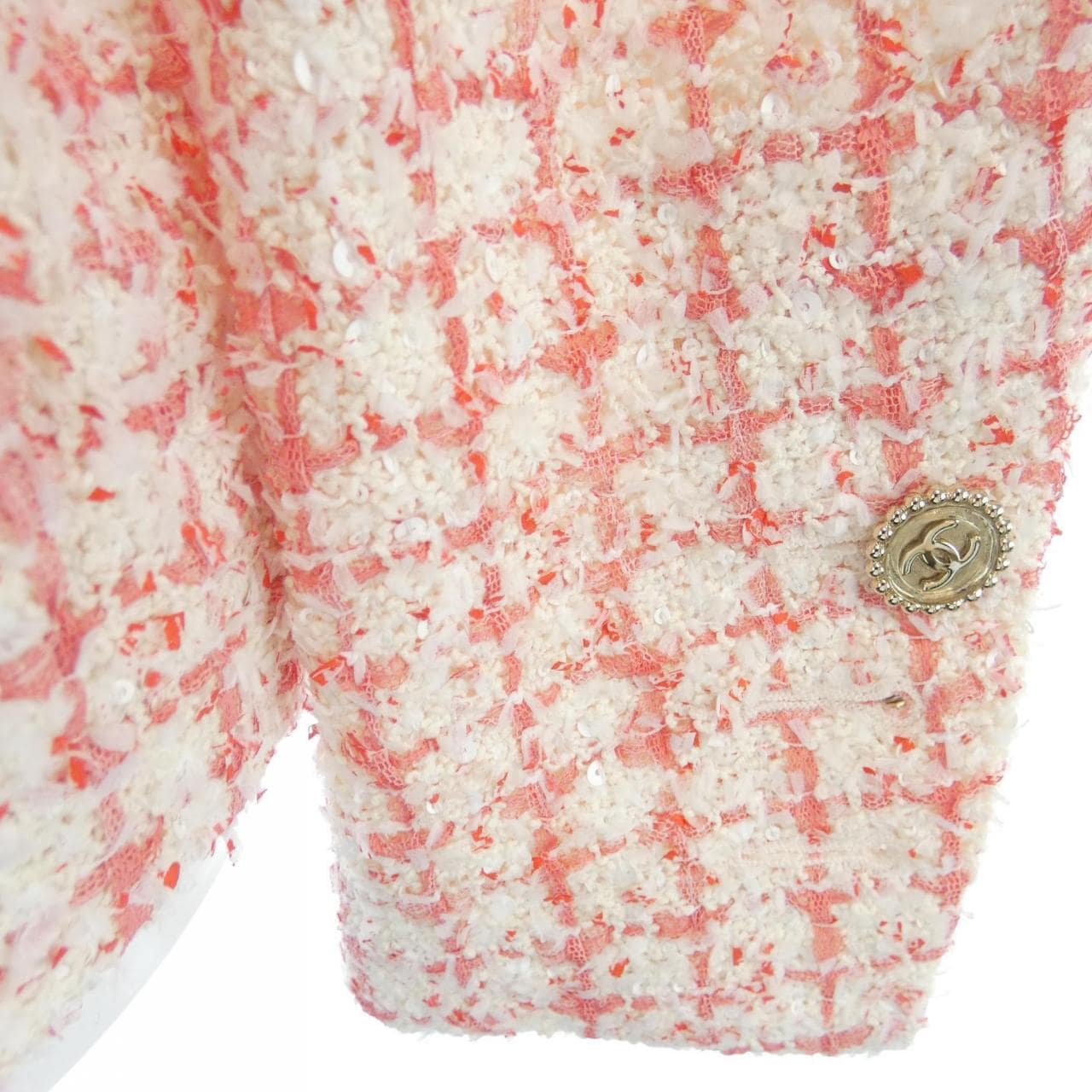 シャネル CHANEL LOOK39 P76716V65900 ノーカラージャケット