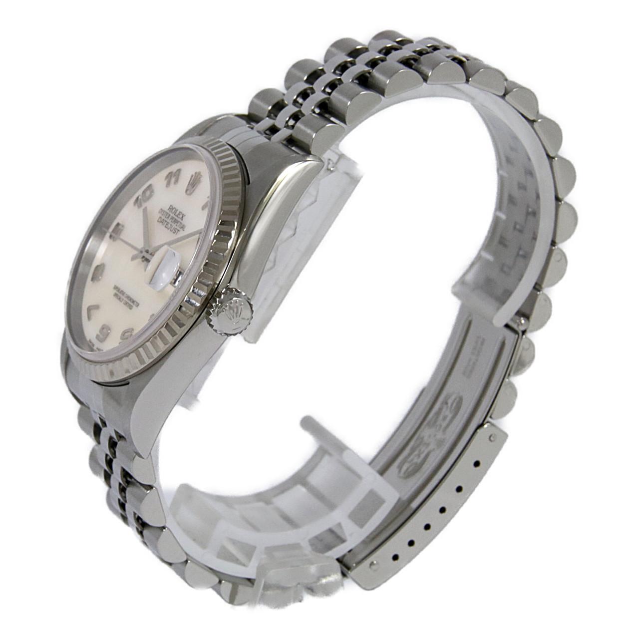 ロレックス ROLEX 16234NA P番(2000年頃製造) ピンクシェル メンズ 腕時計