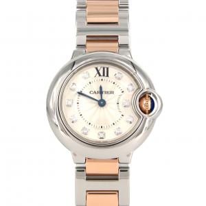 Cartier Ballon Blue SM PG 两色调 11P WE902030 SSxPG石英