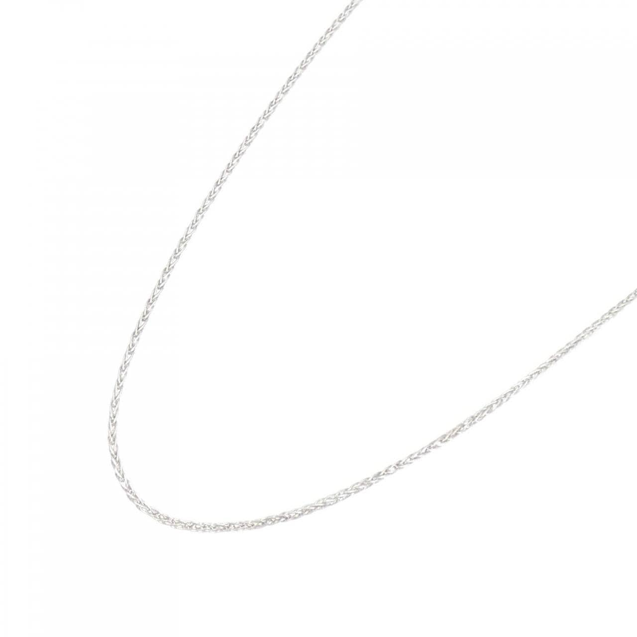 K18WG Diamond necklace