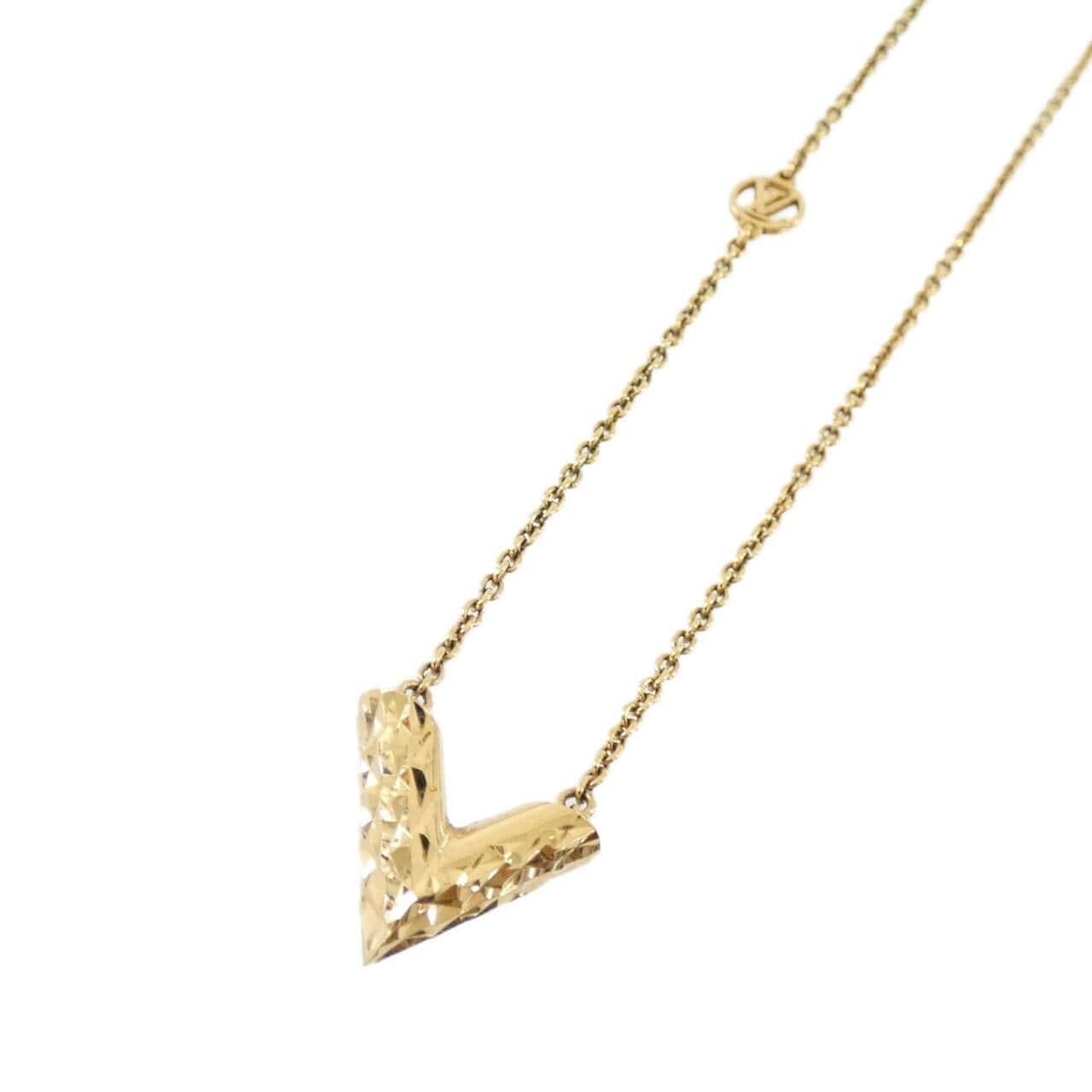 LOUIS VUITTON Collier Essential V M64268 Necklace