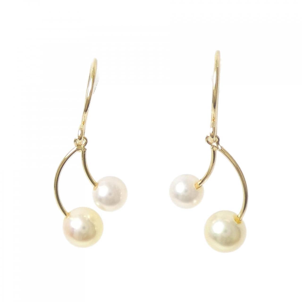 K18YG アコヤパール ピアス