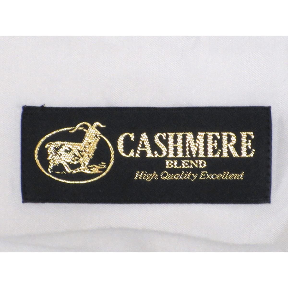 【新品】お洒落コート　カシミヤ混　ロール衿